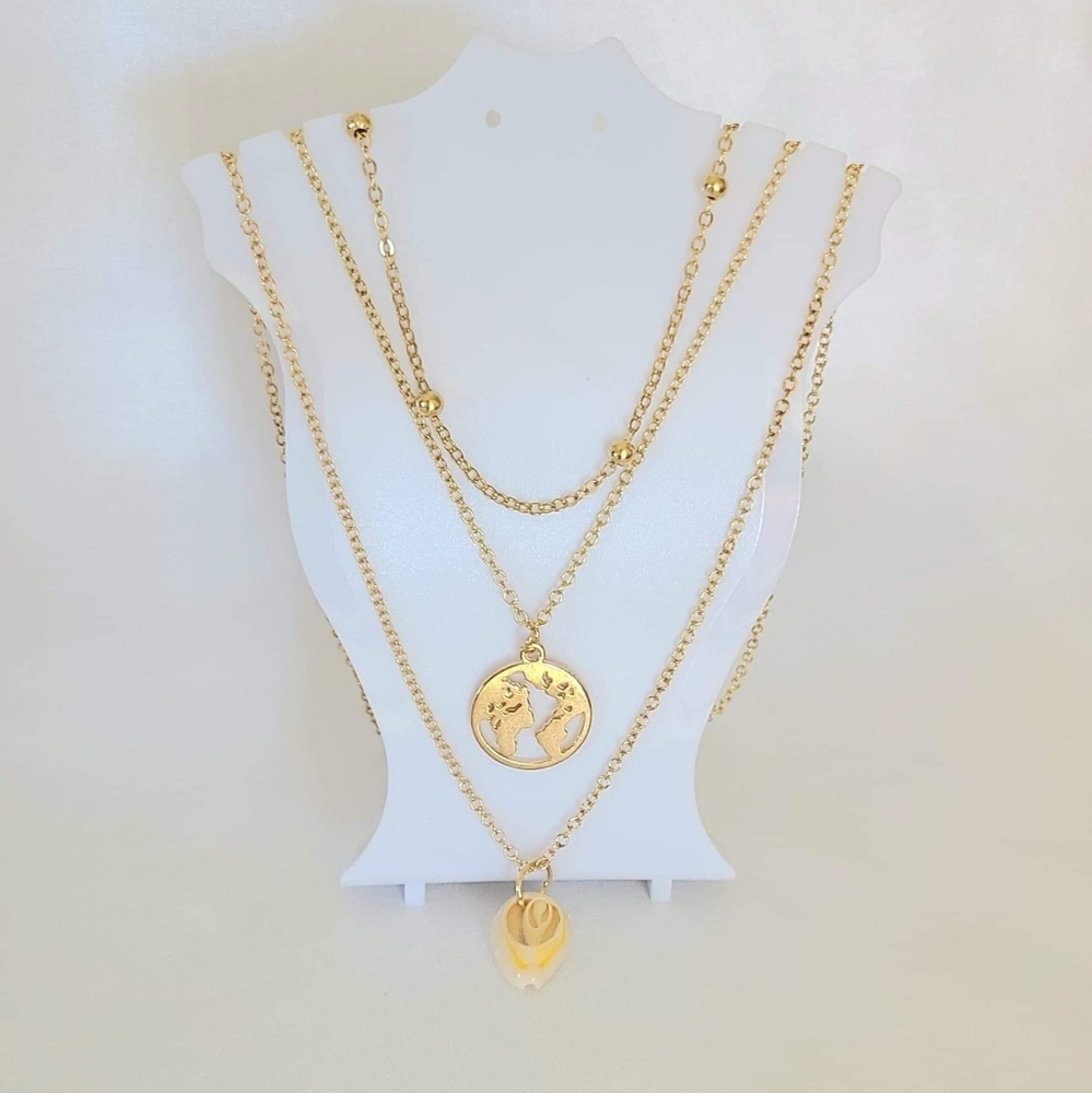 New layered necklace